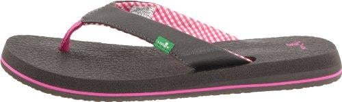 Sanuk Yoga Mat - Cushioned Sandals - Women\'s - Gunmetal  Grey