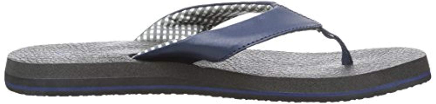 Sanuk Yoga Mat - Cushioned Sandals - Women's - Navy