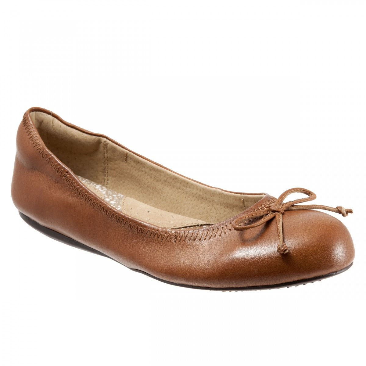 Softwalk Narina - Women's Comfort Ballet Flat - Tan - main