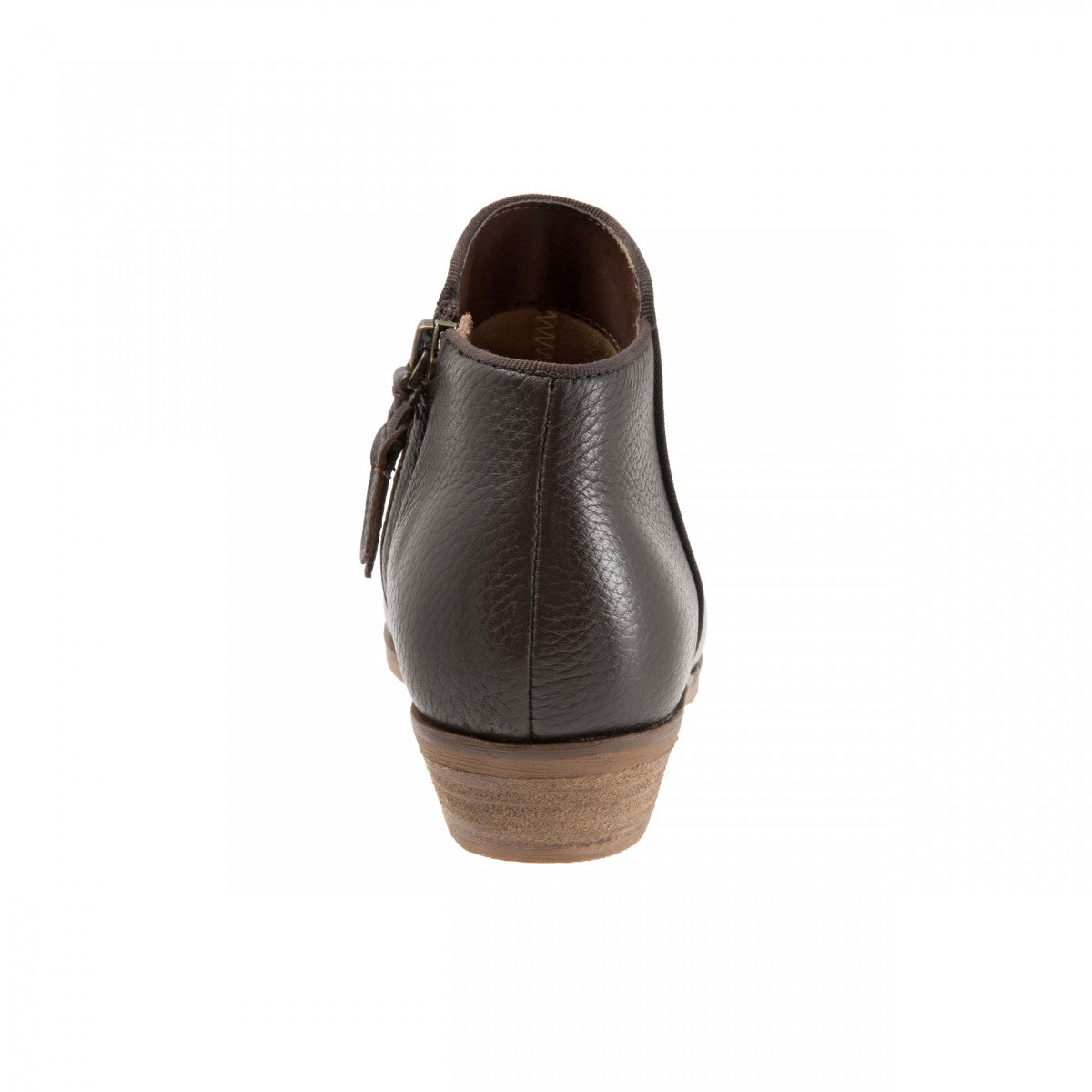 Softwalk Rocklin - Women's Low Cut Boots - Dk Brown - back