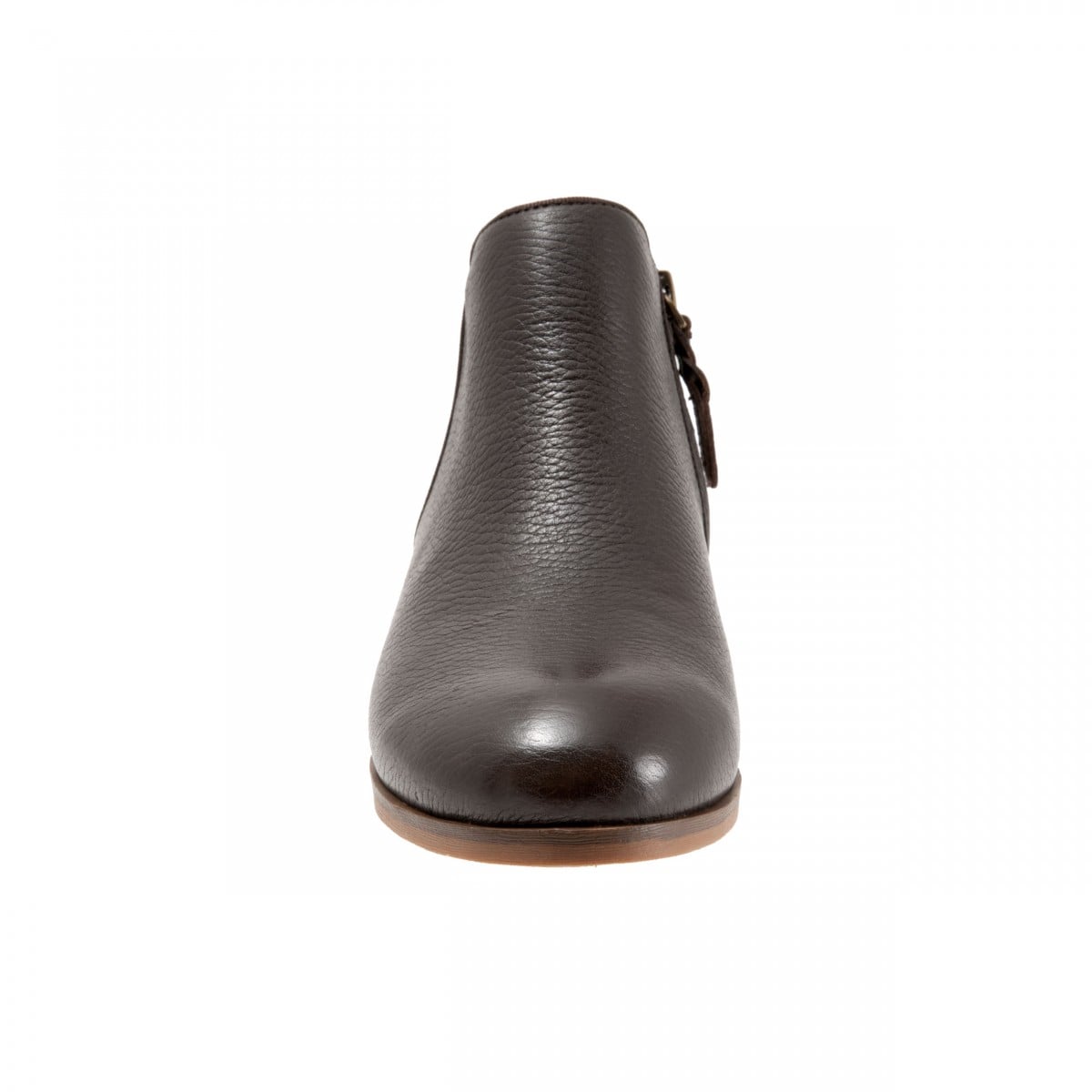 Softwalk Rocklin - Women's Low Cut Boots - Dk Brown - front