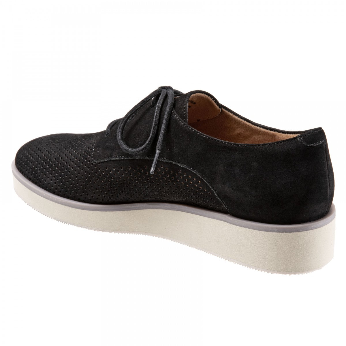Softwalk Willis - Black Nu - back34