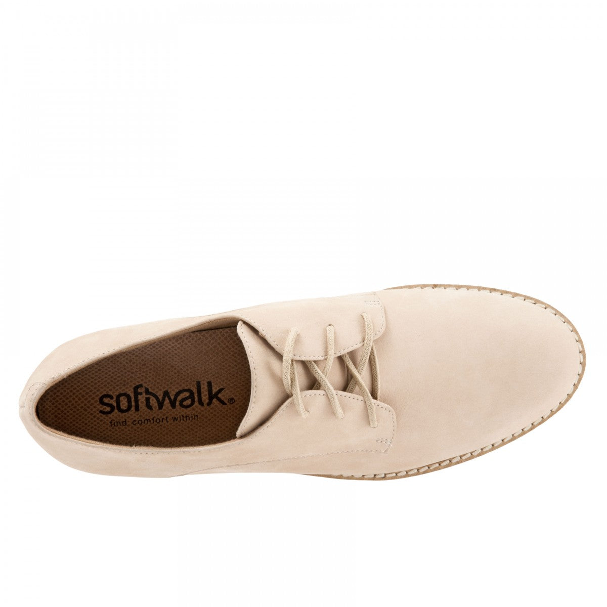 Softwalk Willis Women's Casual Comfort Shoe - Sand - top