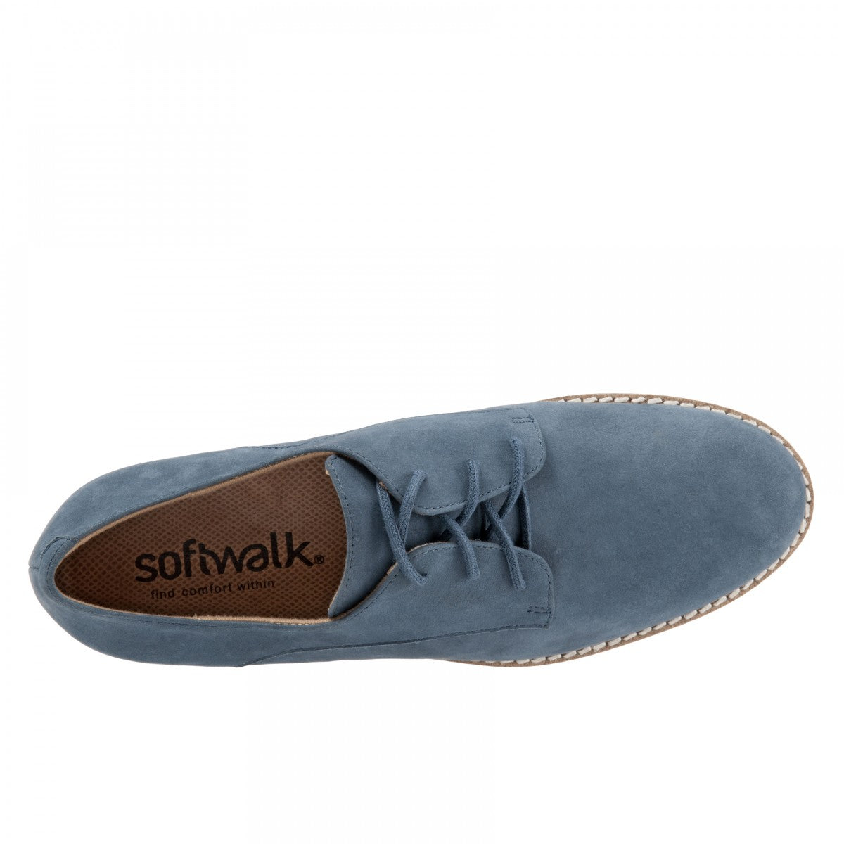 Softwalk Willis Women's Casual Comfort Shoe - Denim - top