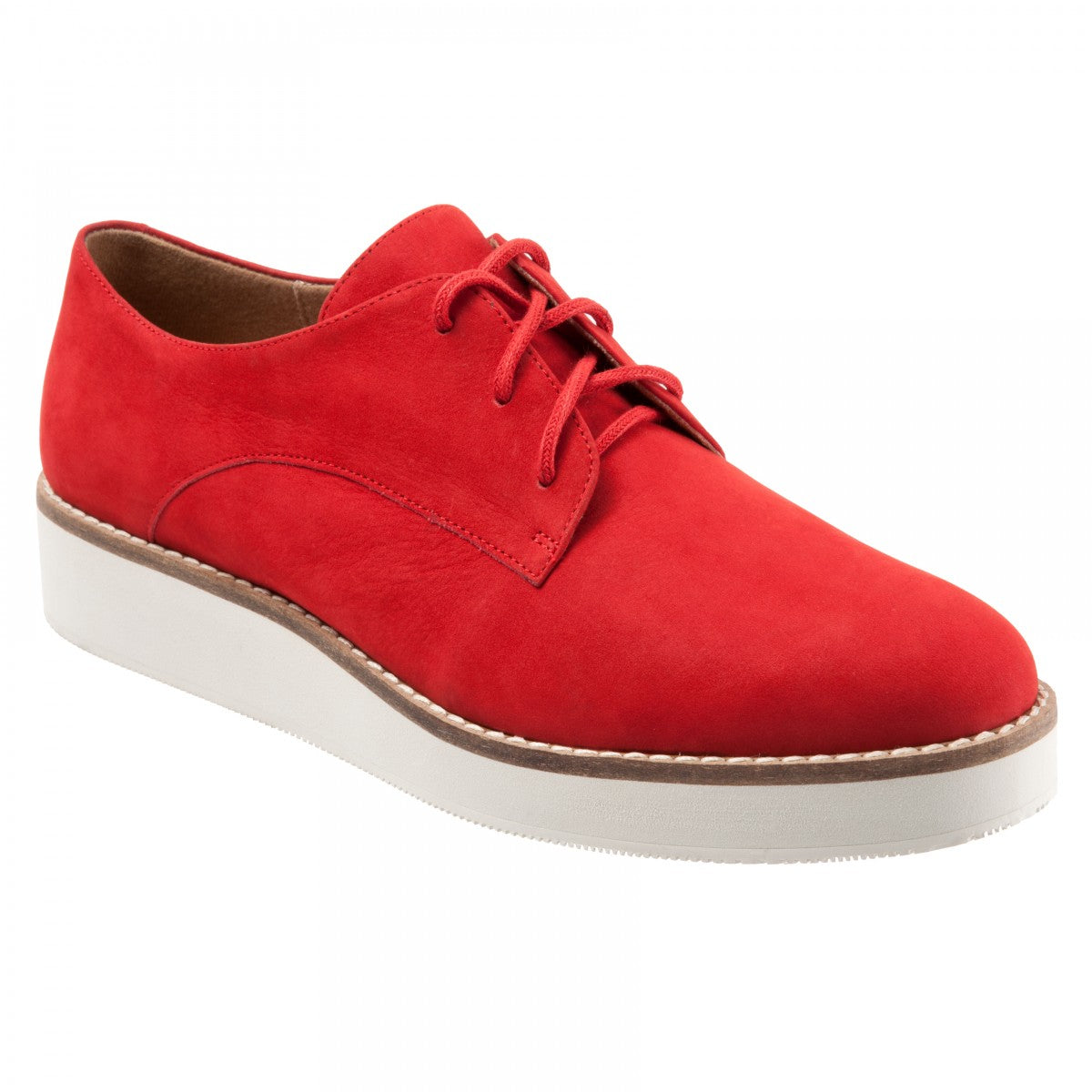 Softwalk Willis Women's Casual Comfort Shoe - Red - main