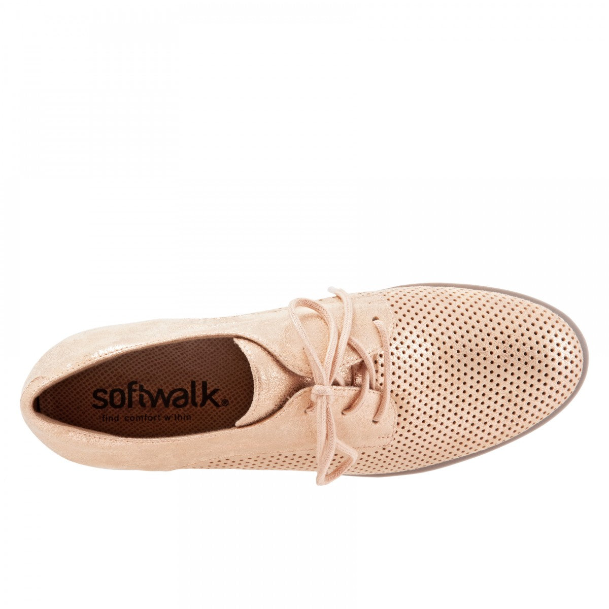 Softwalk Willis - Rose Gold - top