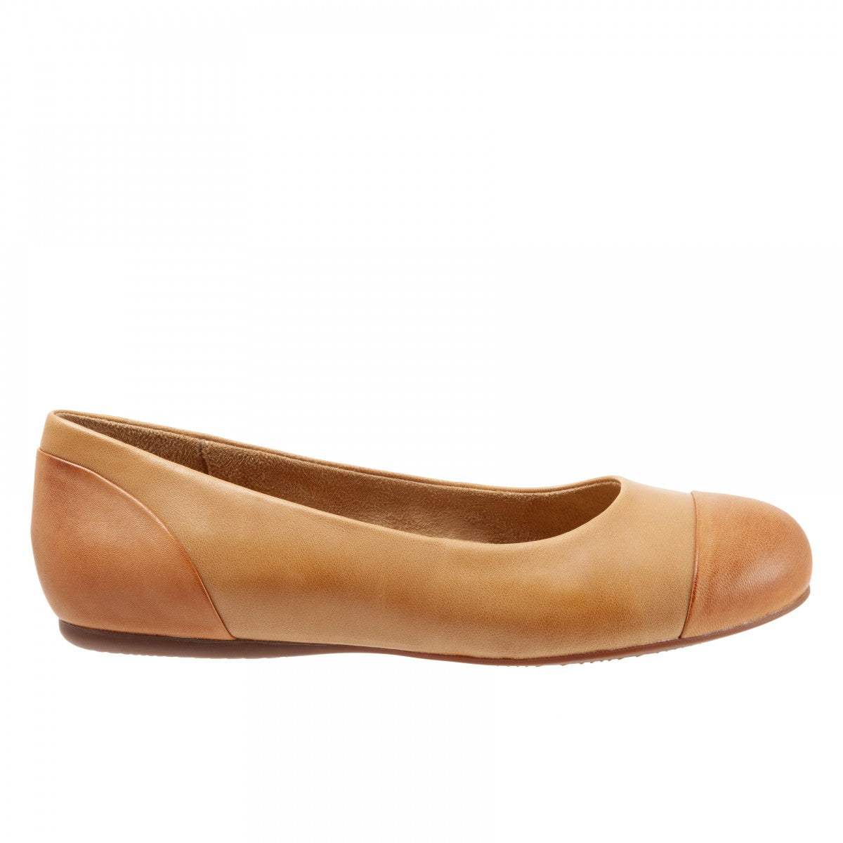 Softwalk Sonoma Cap Toe - Tan - outside