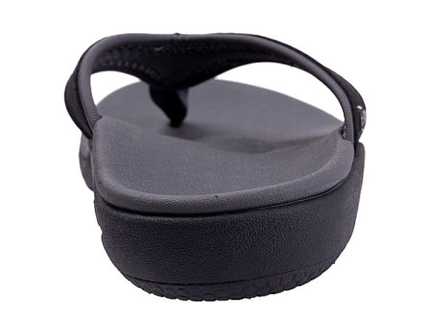 Spenco Yumi Men's Orthotic Flip Flops - Carbon / Pewter