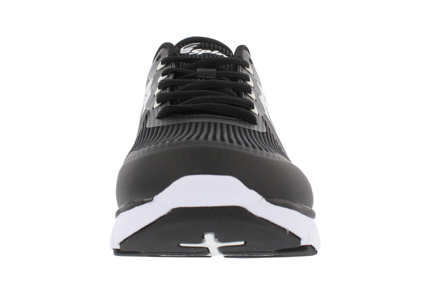 Spira CloudWalker Men's Athletic Walking Shoe with Springs - Black / White - 5