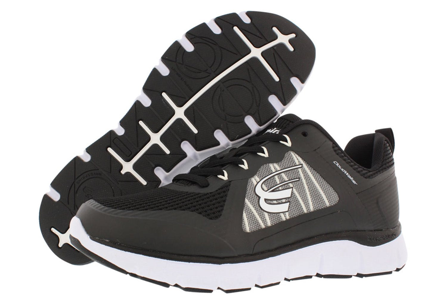 Oto No Furu Shima／RyoTheSkywalker＆Spinna Spira CloudWalker Women's Athletic Walking Shoe with Springs