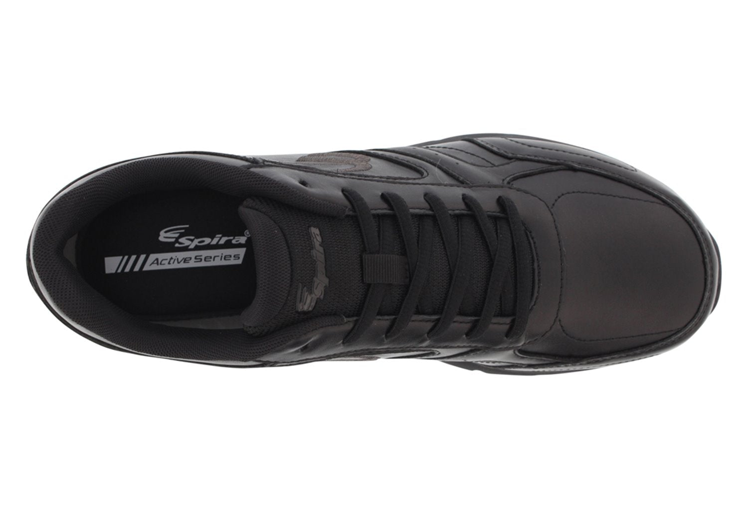 Spira WaveWalker Men's Slip Resistant Walking Shoe  - Black 3