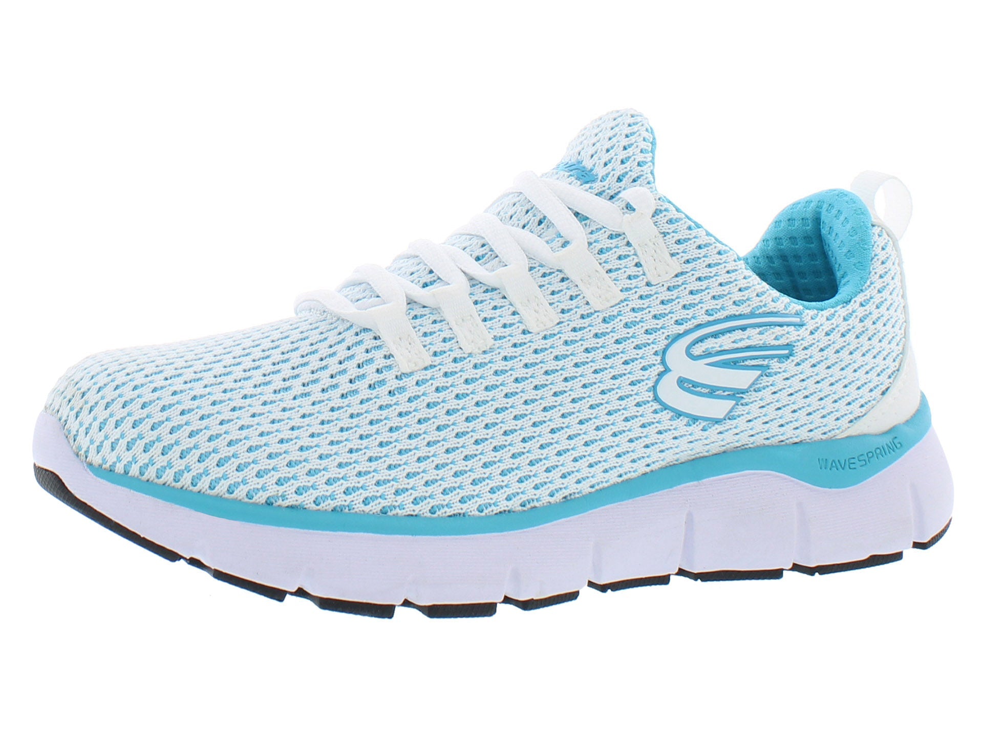 Spira Cloud Comfort Women's Athletic Walking Shoe with Springs - Cirrus / White 1