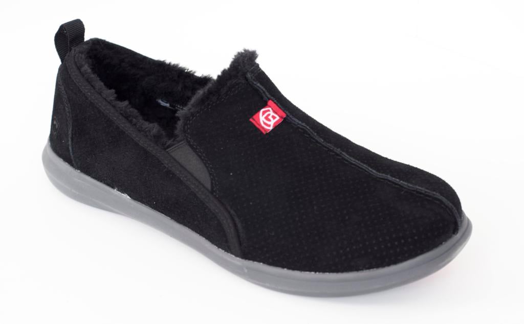 Spenco Supreme Slipper Suede - Black