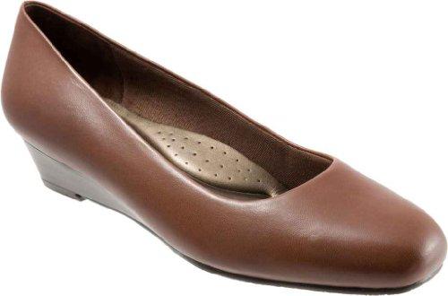 Trotters Lauren - Women's Dress Wedge - Cognac
