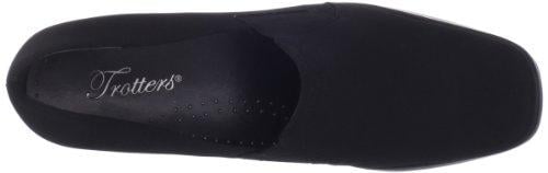 Trotters Ash - Women's Slip-on Dress Shoes - Black Micro