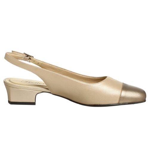 Trotters Dea - Women's Adjutable Dress Shoes - Goldwash Mul