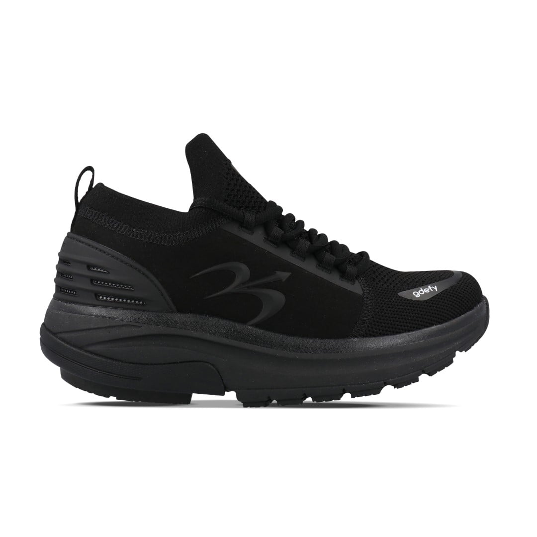 Gravity Defyer MATeeM Women's Athletic Shoes - Black - Side View