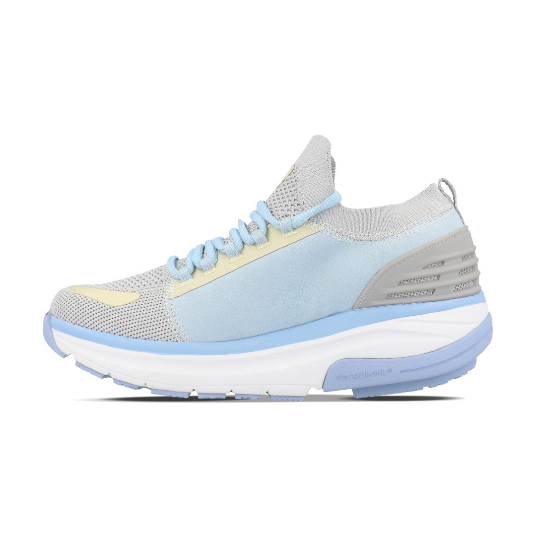 Gravity Defyer MATeeM Women's Athletic Shoes - Silver/Blue - Side View