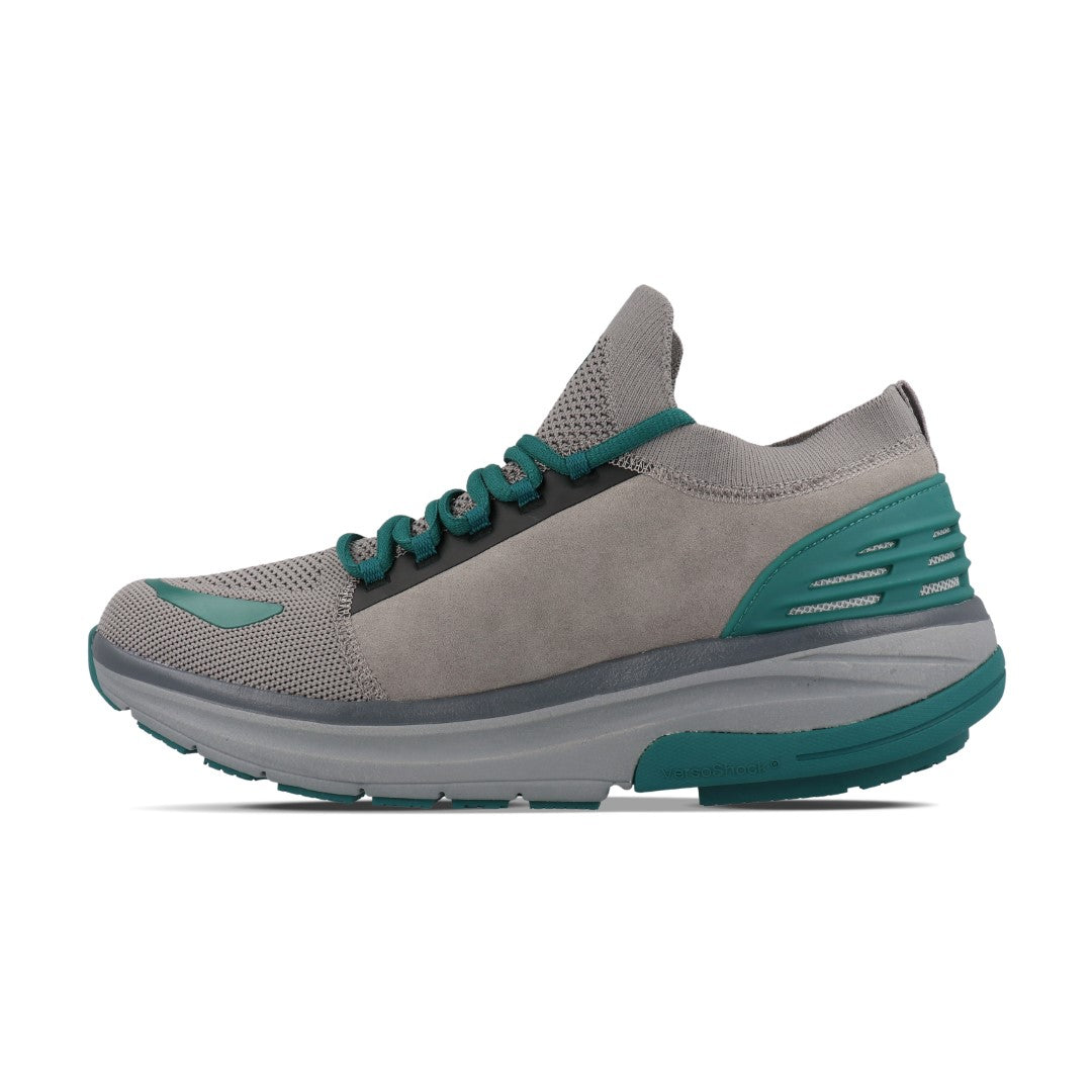 Gravity Defyer MATeeM Men's Athletic Shoes - Gray/Blue - Side View