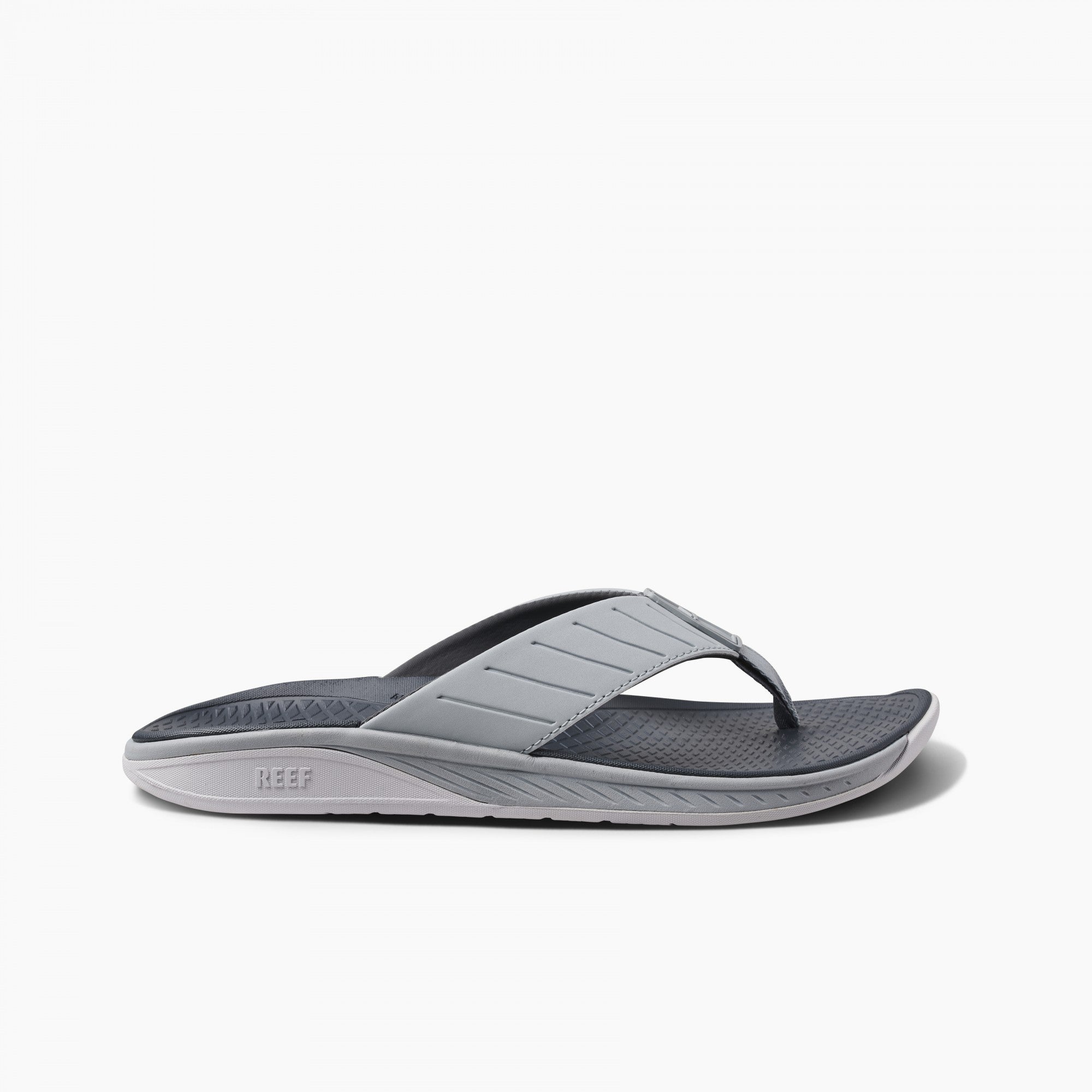 Reef The Deckhand Men\'s Water Friendly Sandals - Grey - Side