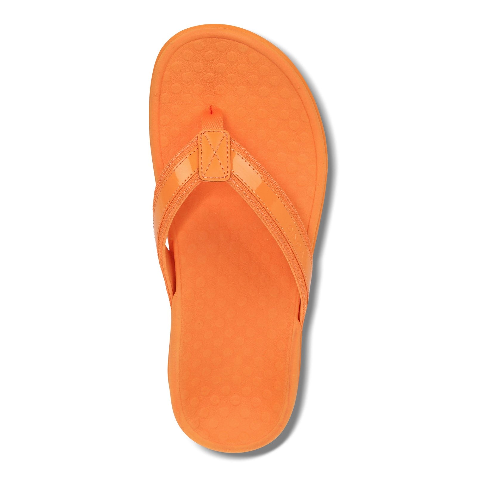 Vionic Tide II - Women's Leather Orthotic Sandals - Orthaheel - Marigold - Top