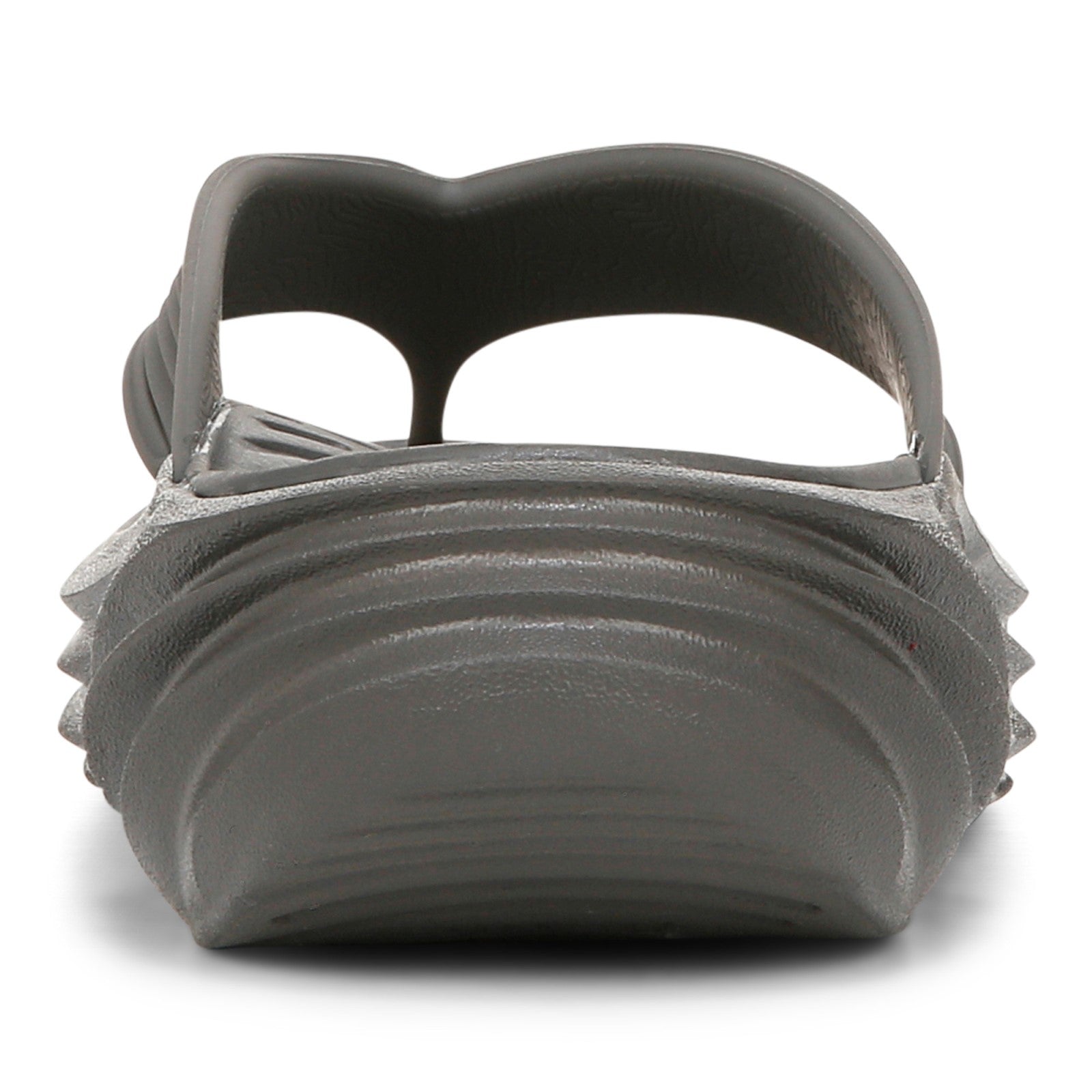 Vionic Tide RX Unisex Recovery Cushioned Orthotic Sandal - Charcoal - Back