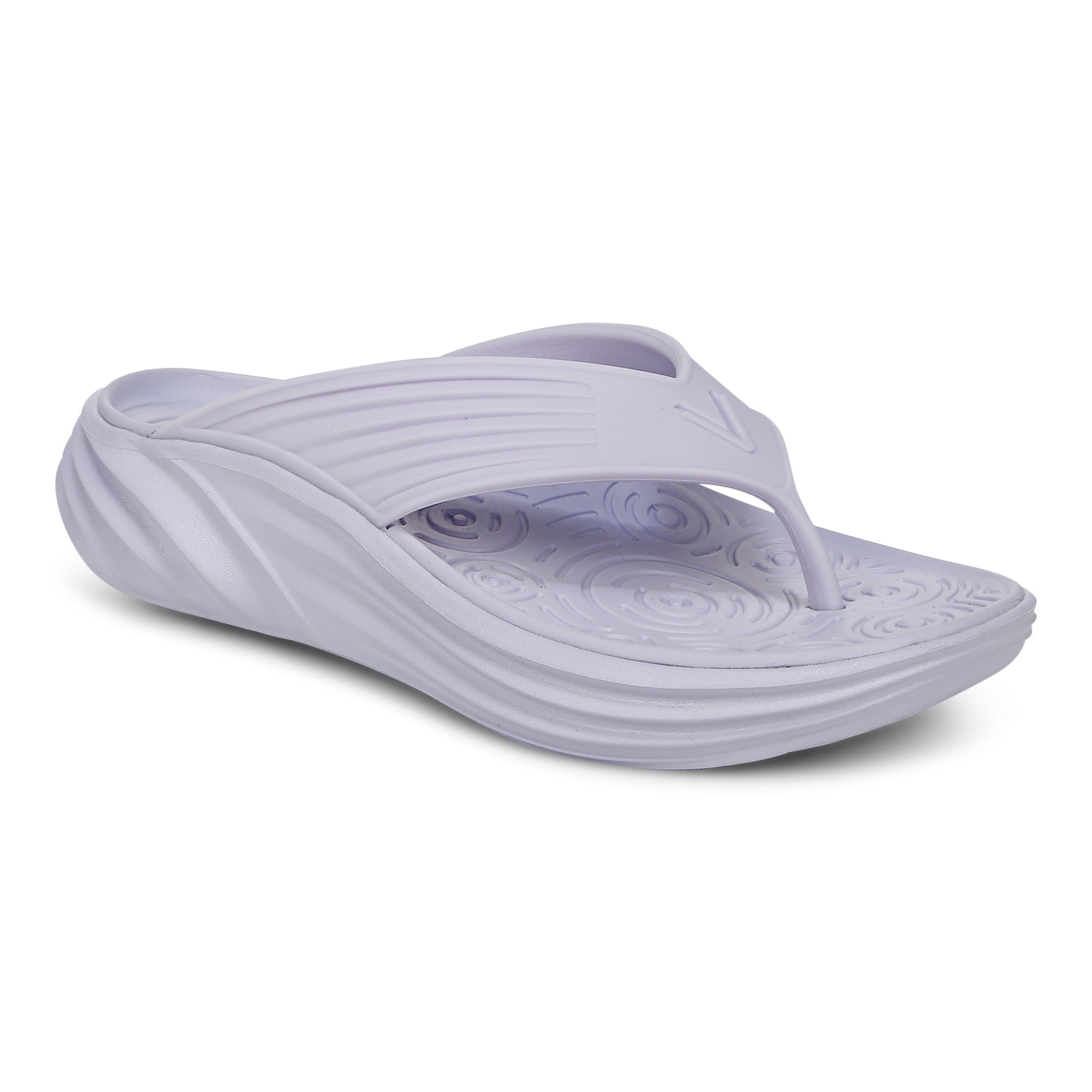 Vionic Tide RX Unisex Recovery Cushioned Orthotic Sandal in Hydrangea Purple
