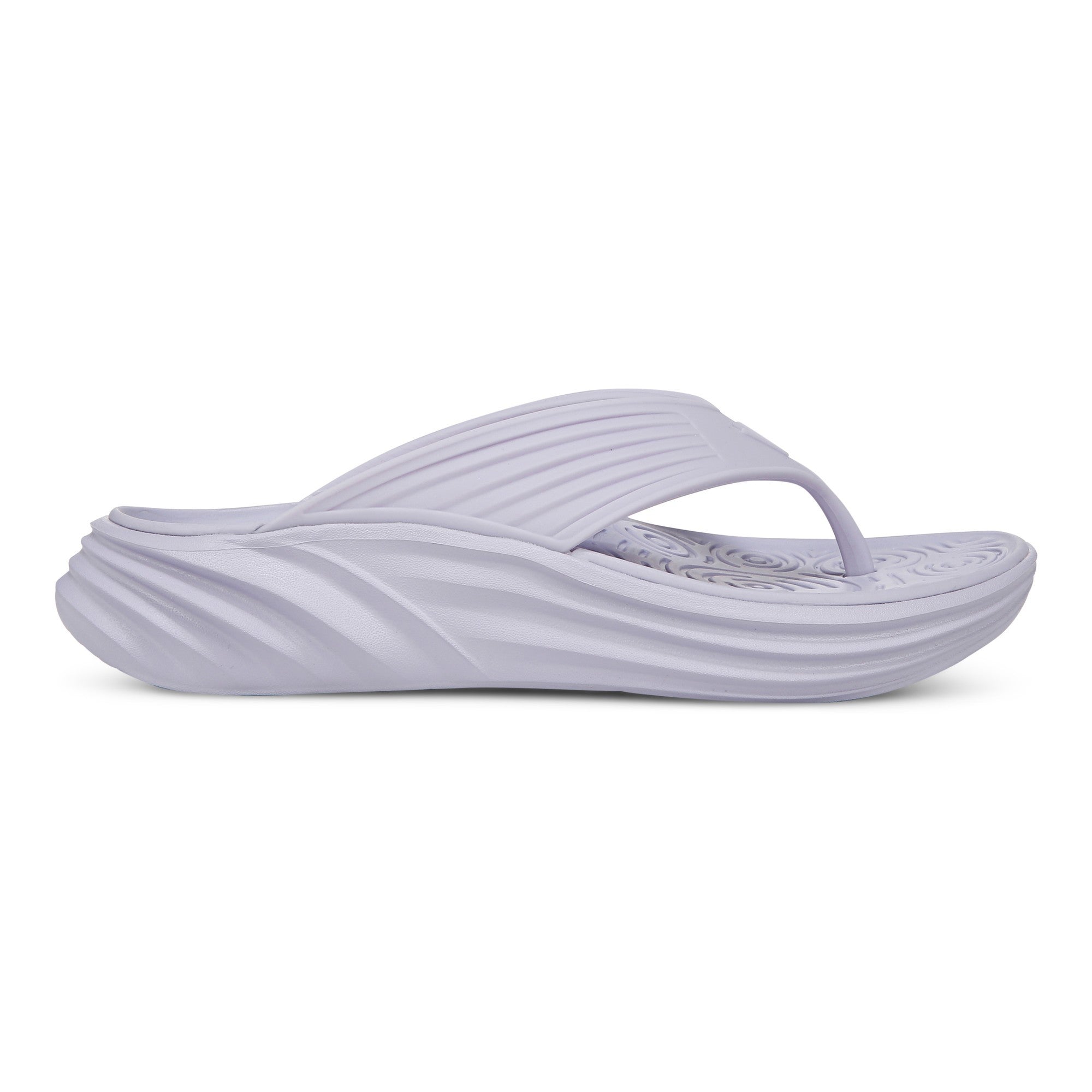 Vionic Tide RX Unisex Recovery Cushioned Orthotic Sandal - Hydrangea Purple - Right side
