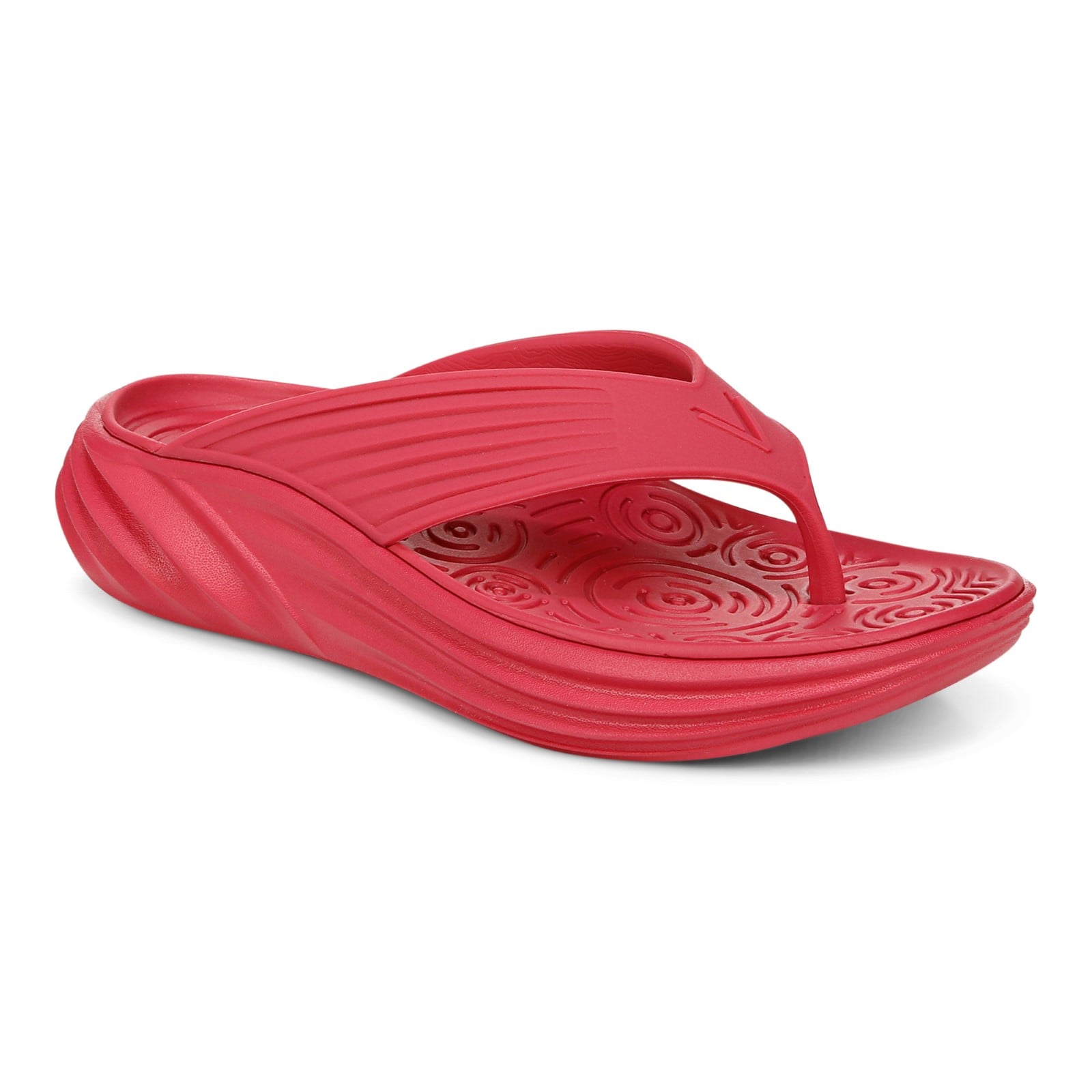 Vionic Tide RX Unisex Recovery Cushioned Orthotic Sandal - Viva Magenta - Angle main