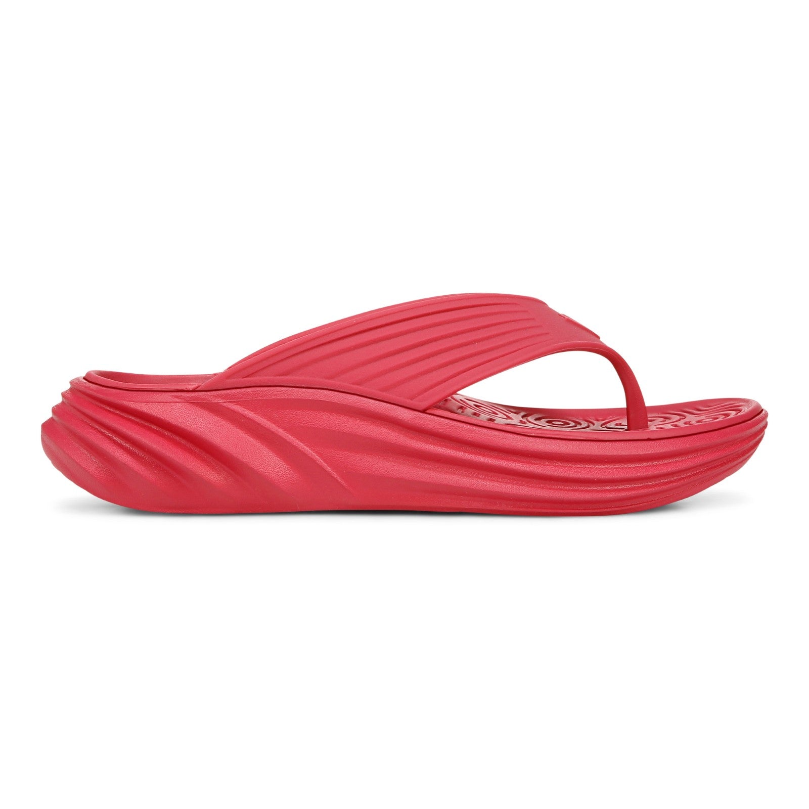 Vionic Tide RX Unisex Recovery Cushioned Orthotic Sandal - Viva Magenta - Right side