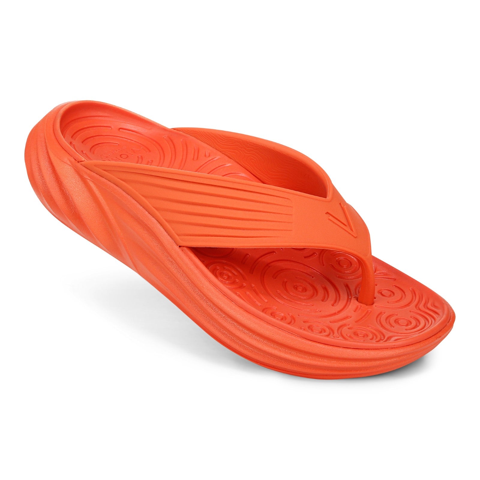 Vionic Tide RX Unisex Recovery Cushioned Orthotic Sandal - Tangerine Tango - TIDE RX-J0085S1801-TANGERINE TANGO-13fl-med