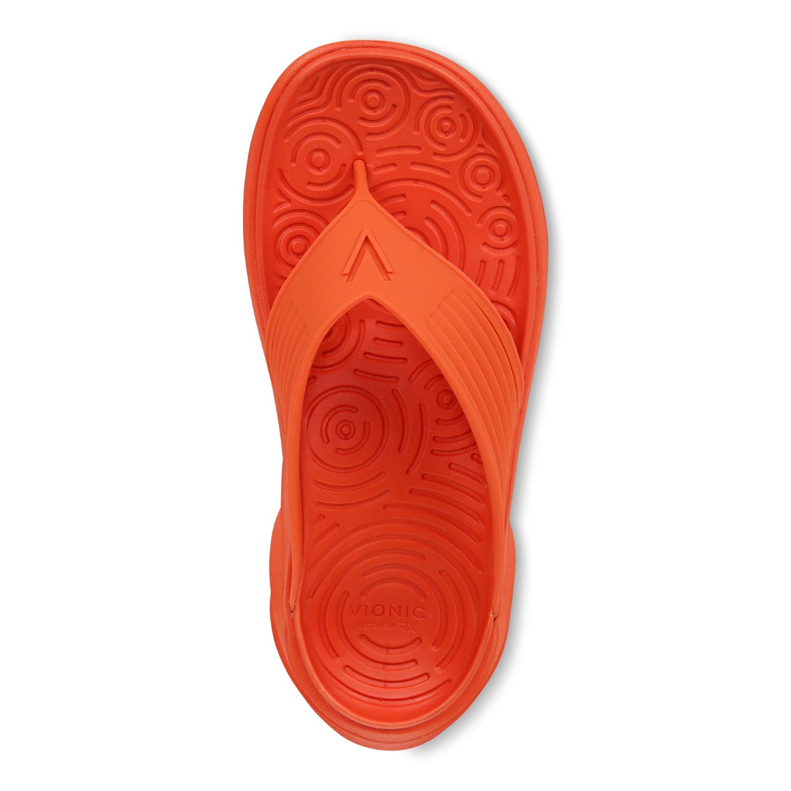 Vionic Tide RX Unisex Recovery Cushioned Orthotic Sandal - Tangerine Tango - Top