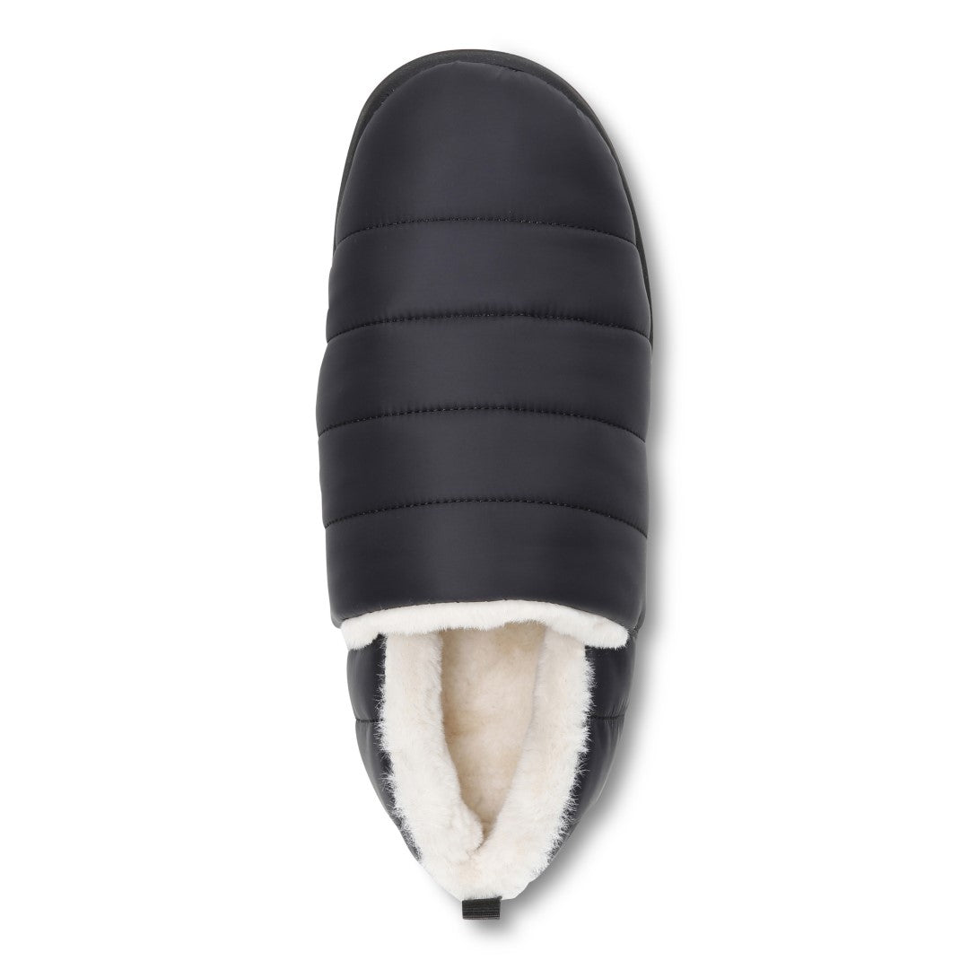 Vionic Tranquil Womens Slipper Casual - Black Nylon - Top