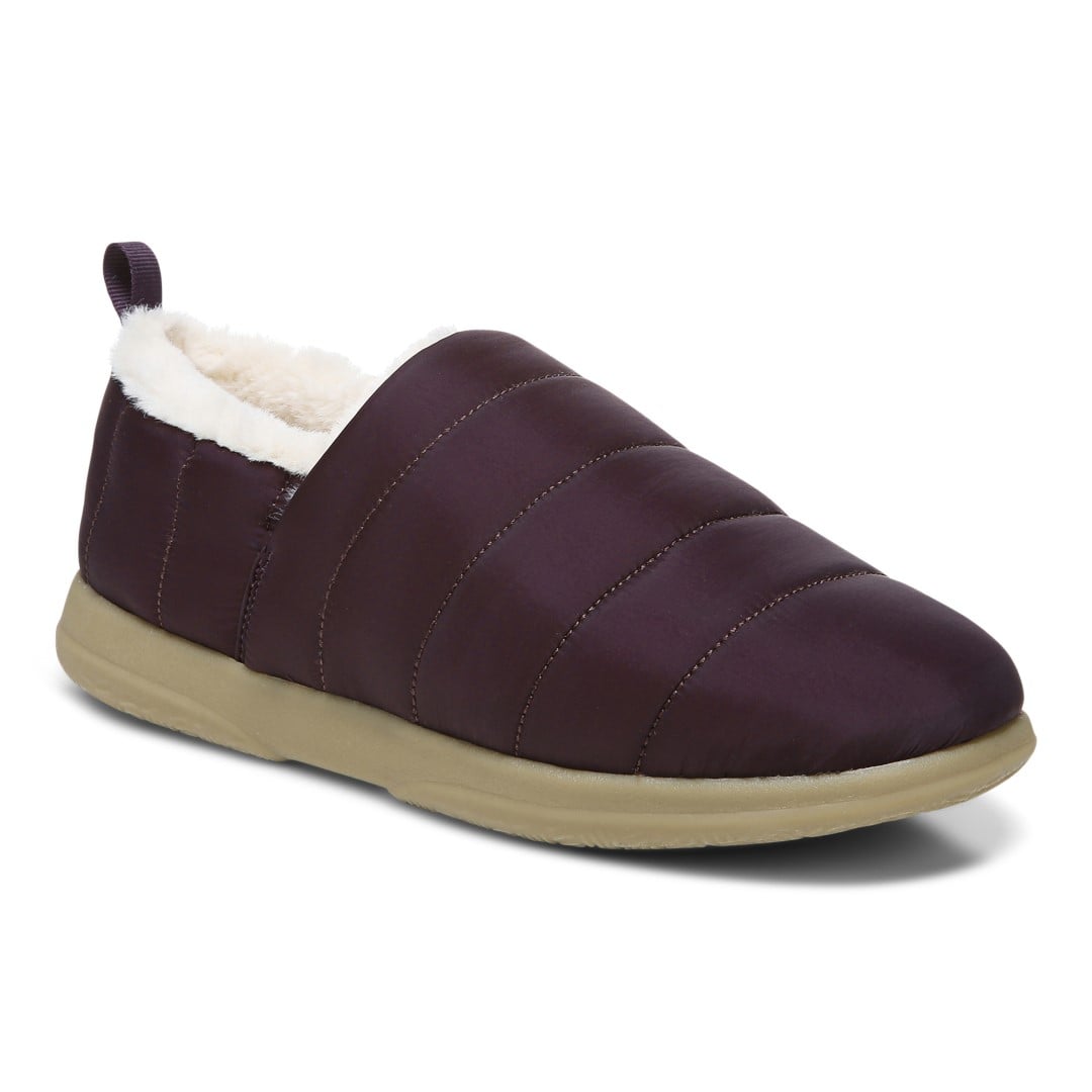 Vionic Tranquil Womens Slipper Casual - Purple Nylon - Angle main