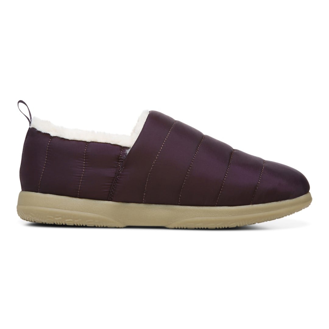 Vionic Tranquil Womens Slipper Casual - Purple Nylon - Right side