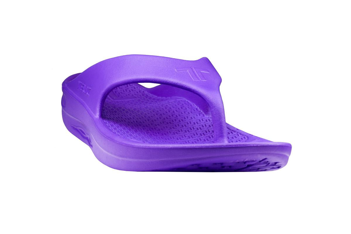 Telic Flip Flop Arch Supportive Recovery Sandal - Unisex - Grape Angle2