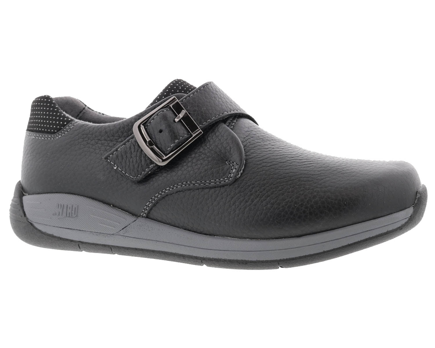 Drew Tempo Women's Walking Shoe - Black Leather - View 2