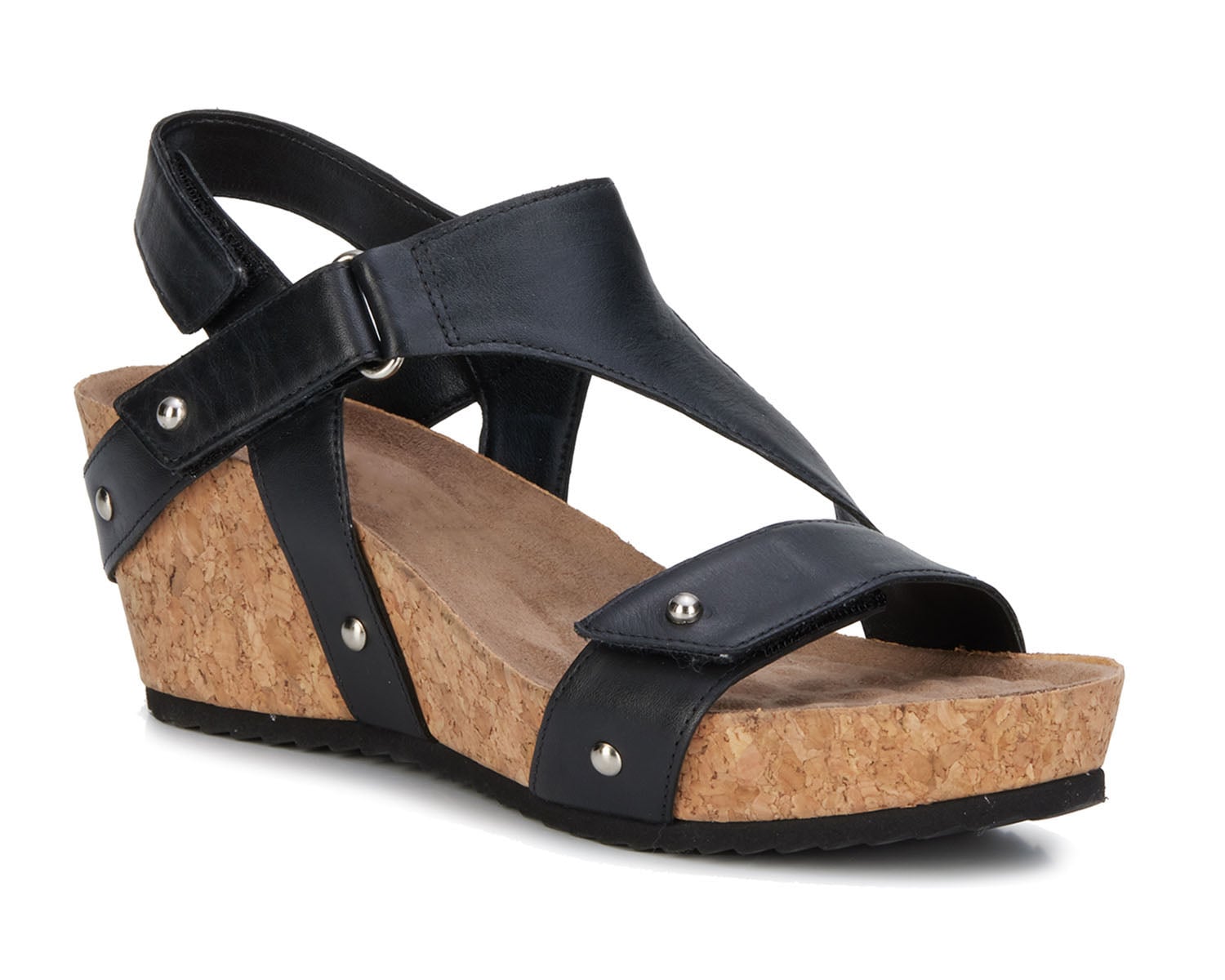 Black Nappa Leather