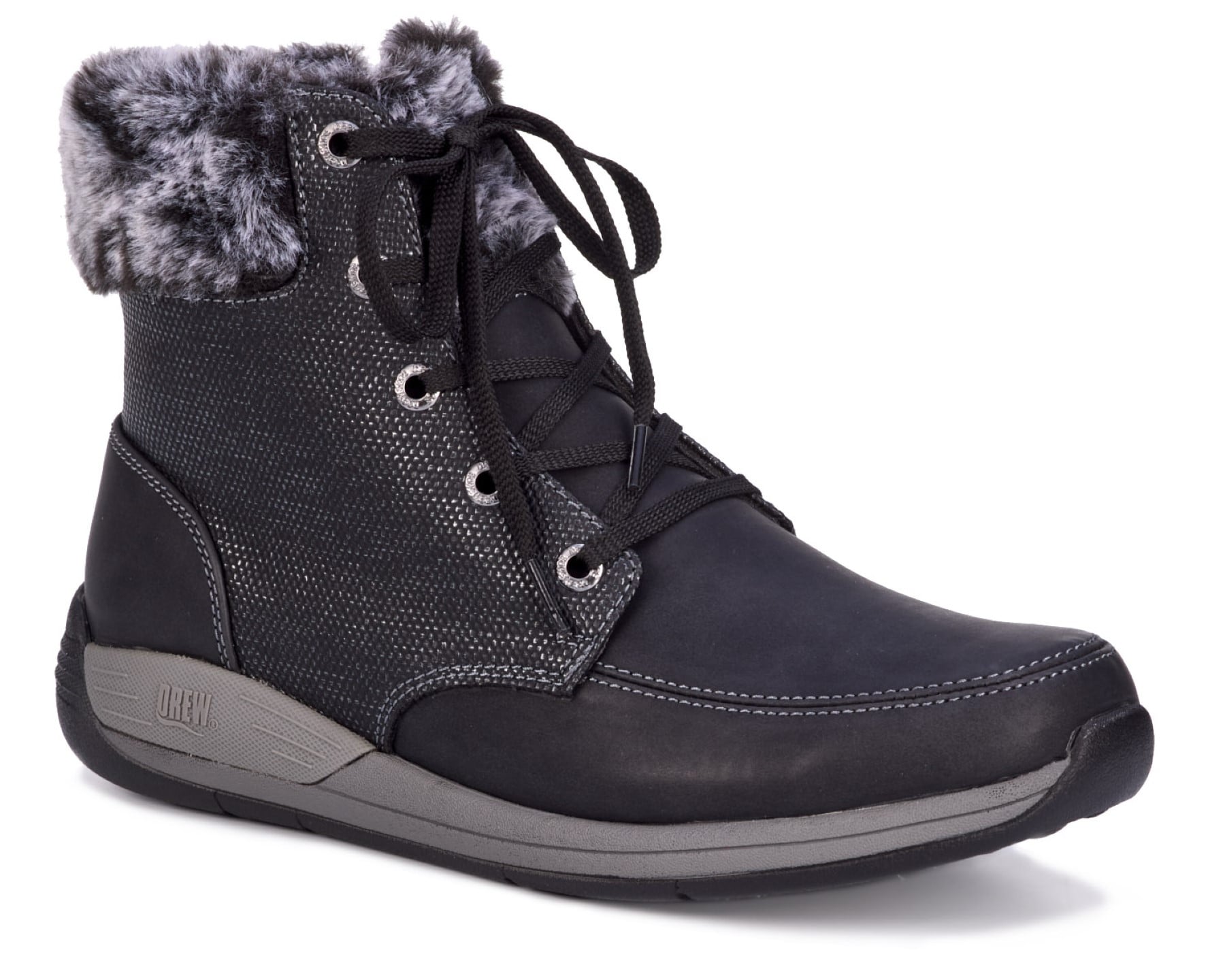 Drew Tracker Women's Comfort Boot - Black Combo - Main View
