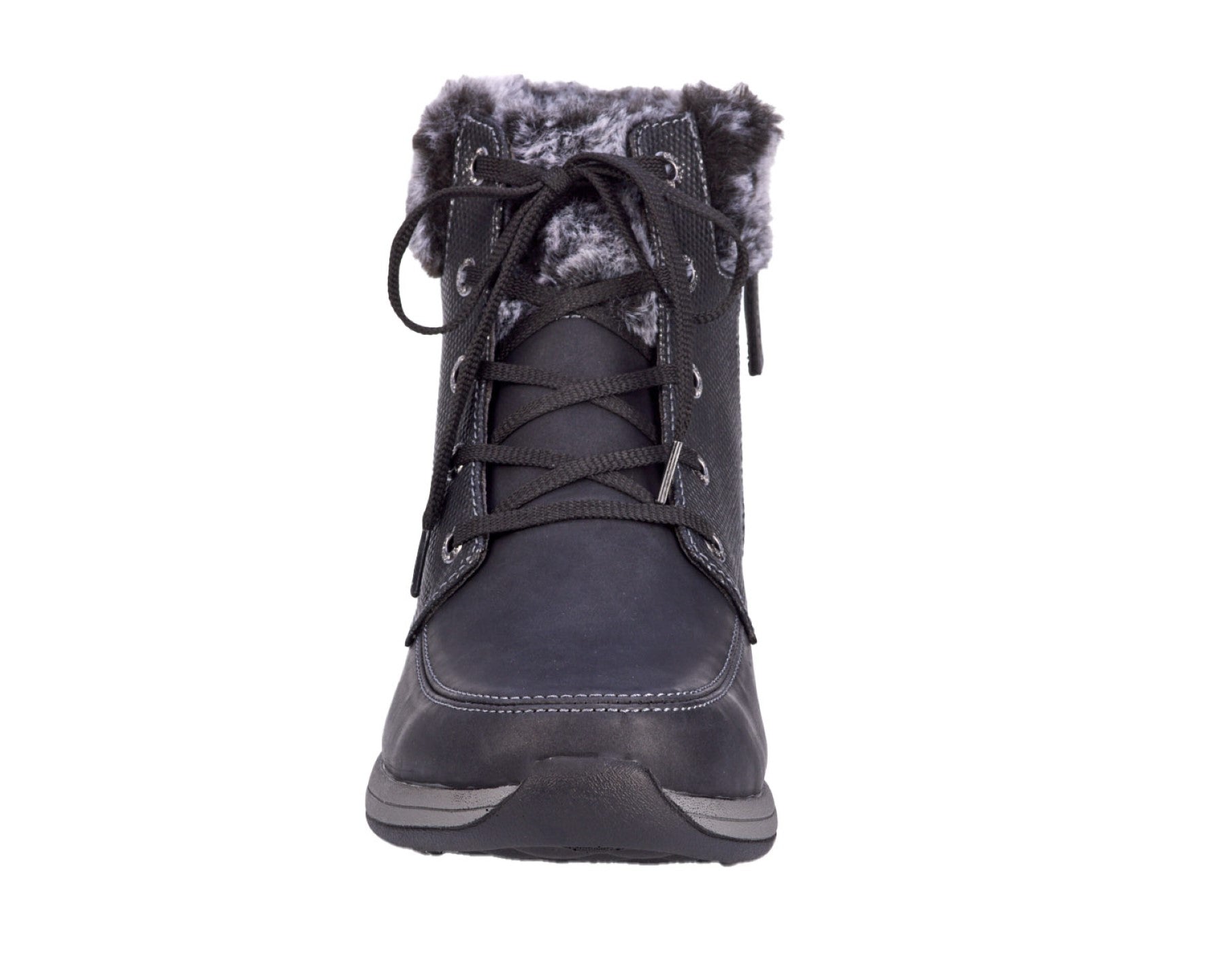 Drew Tracker Women's Comfort Boot - Black Combo - Front View