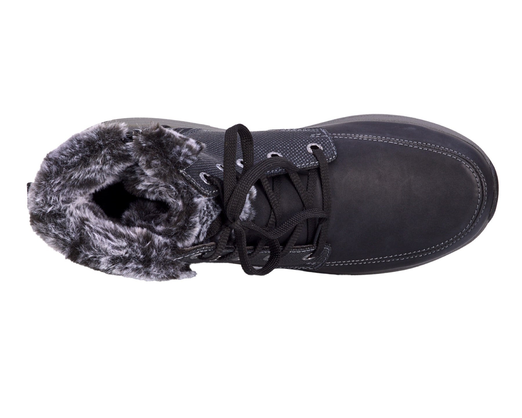 Drew Tracker Women's Comfort Boot - Black Combo - Sole View