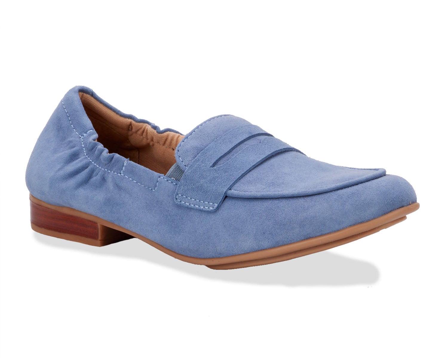 Light Blue Kid Suede