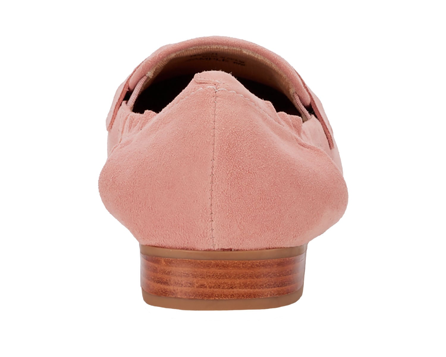 Ros Hommerson Trish Women's Penny Loafer - Rosewood Kid Suede - Back View