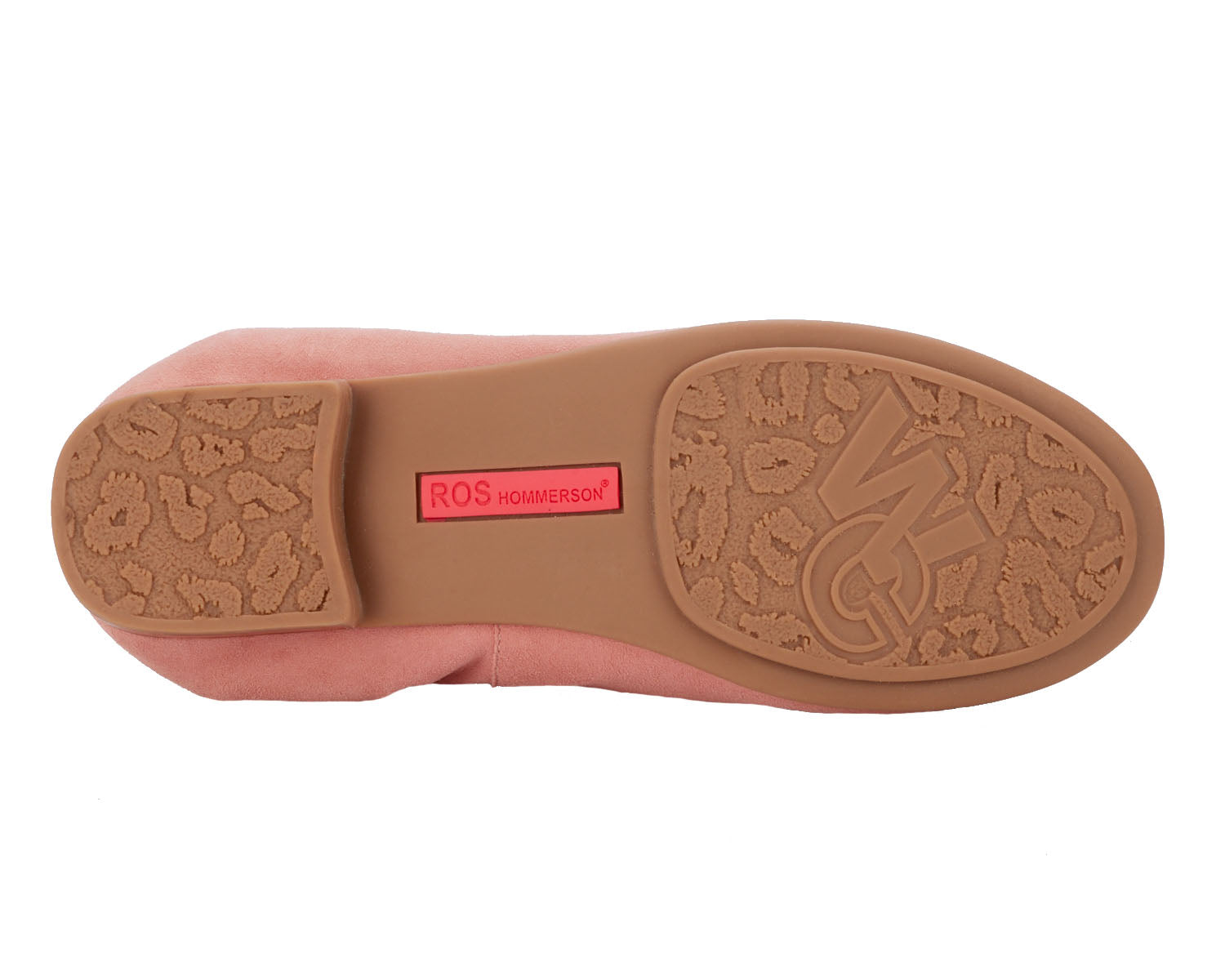 Ros Hommerson Trish Women's Penny Loafer - Rosewood Kid Suede - Top View
