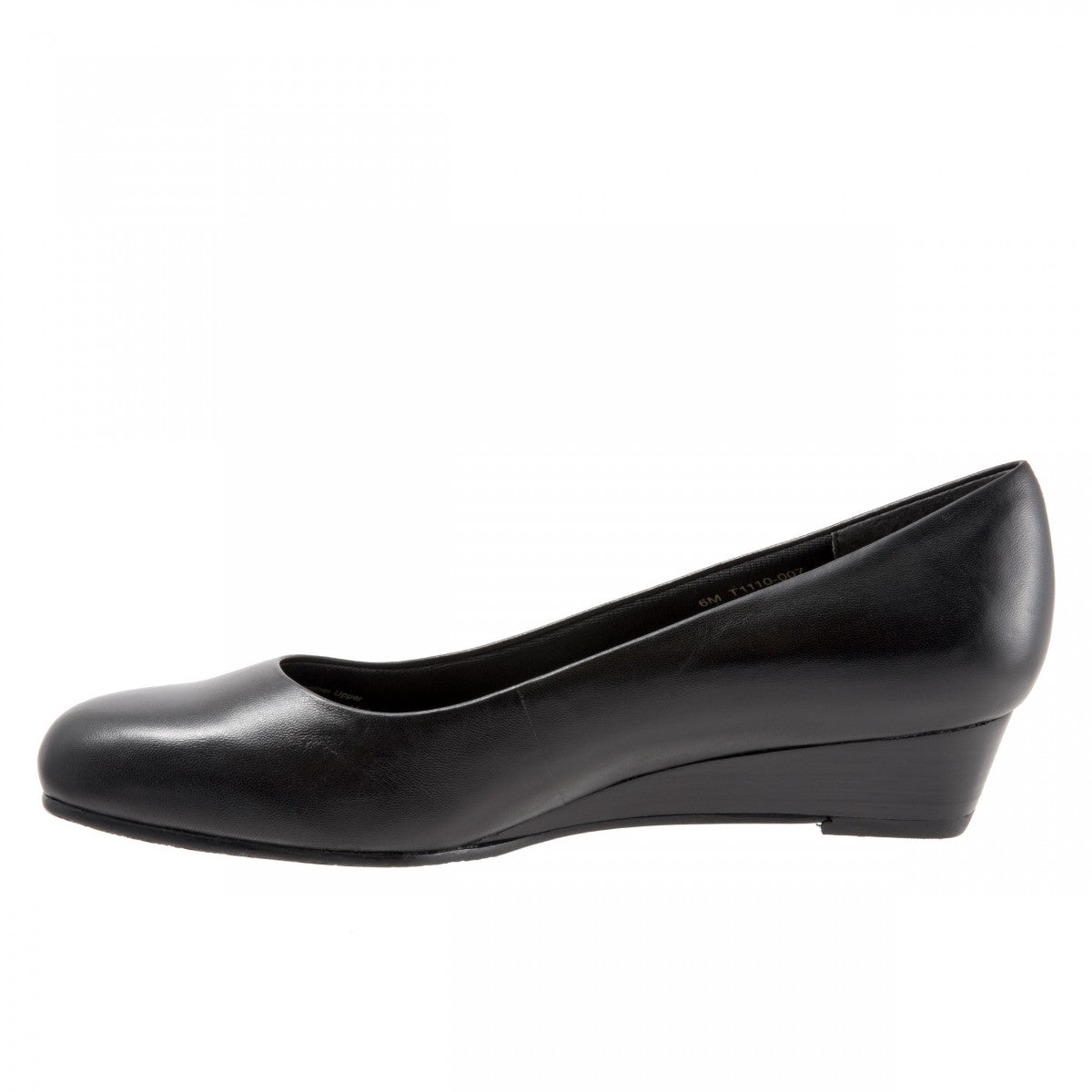 Trotters Lauren - Women's Dress Wedge - Black - inside