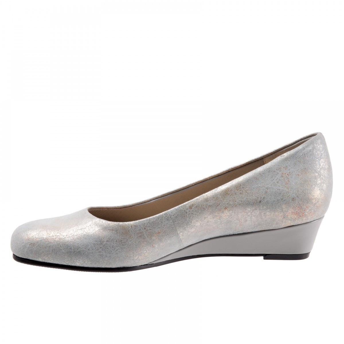 Trotters Lauren - Pewter - inside