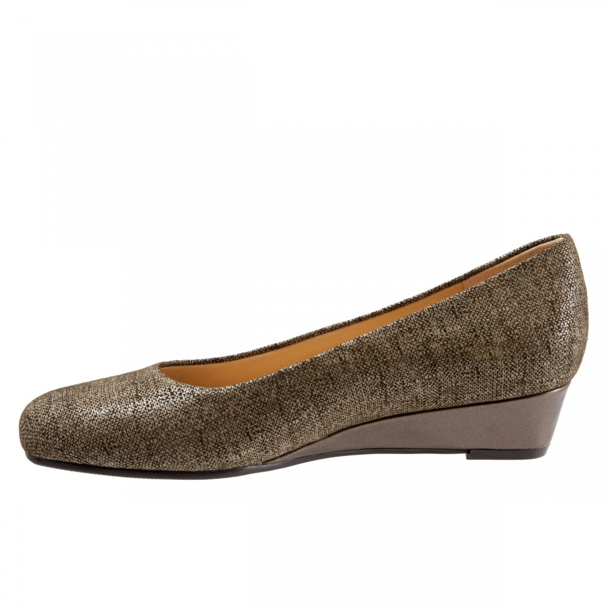 Trotters Lauren - Women's Dress Wedge - Taupe - inside