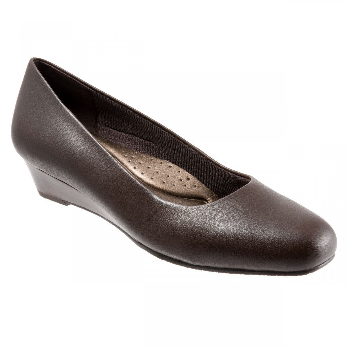 Trotters Lauren - Women's Dress Wedge - Dark Brown - main