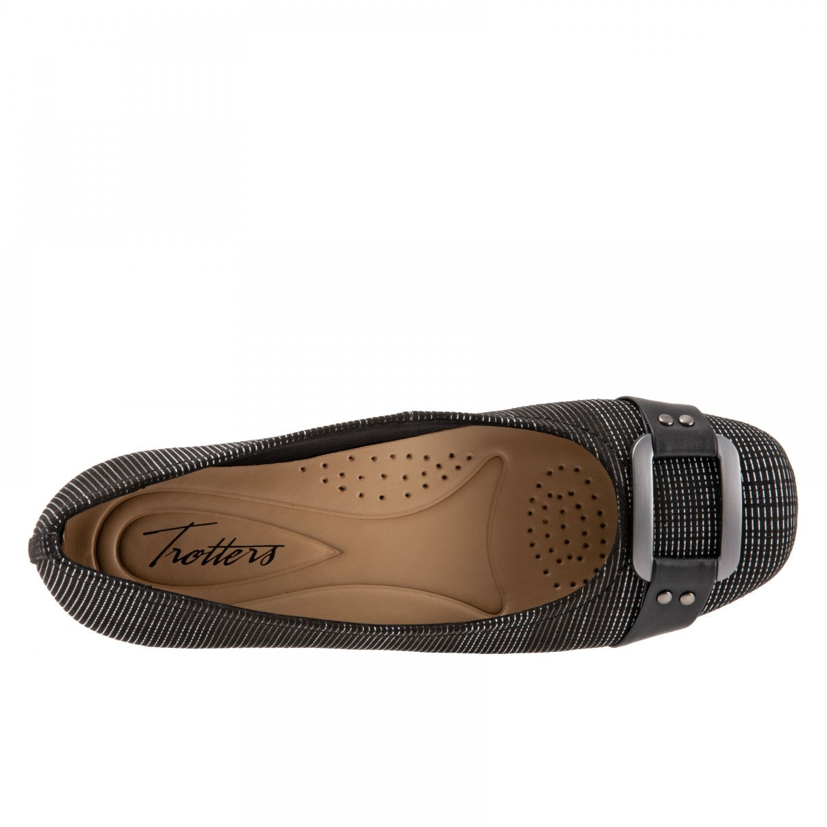 Trotters Sizzle Signature - Black Linen - top