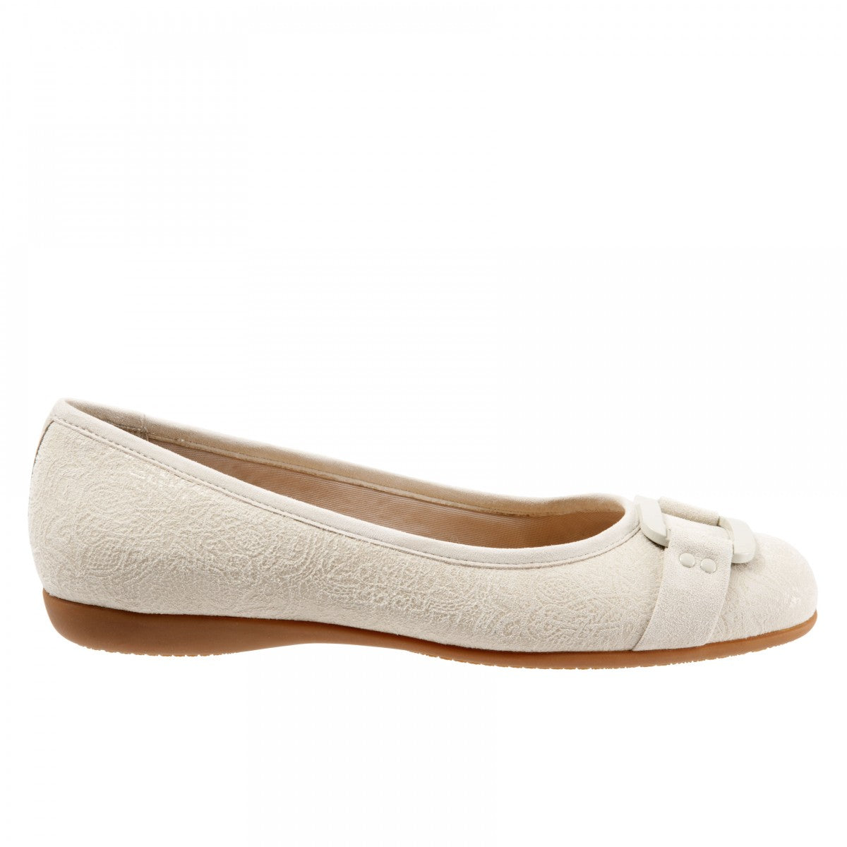 Trotters Sizzle Signature - Off White - outside